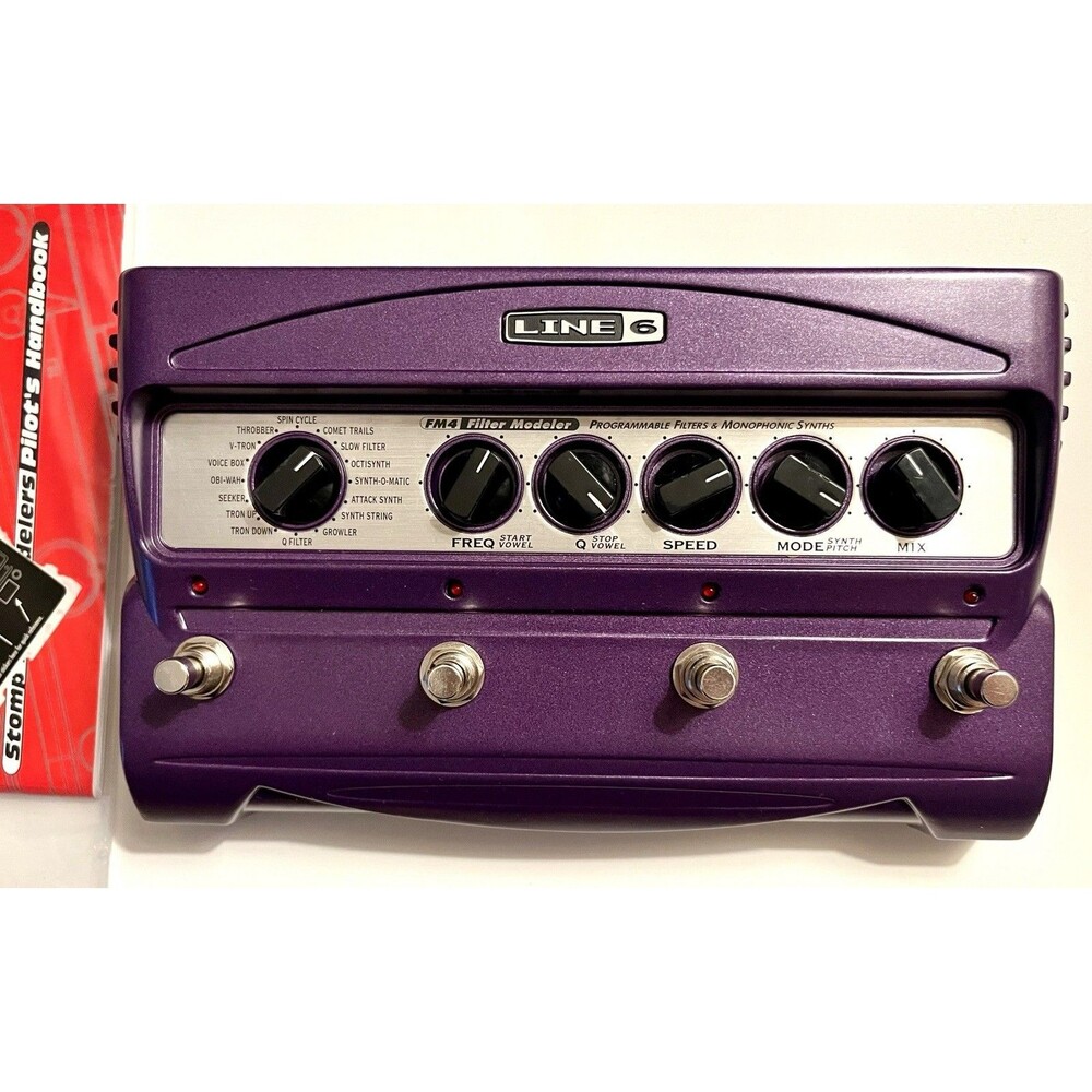Line 6 FM4 Filter Modeler Guitar Effect Pedal Upgraded Switching